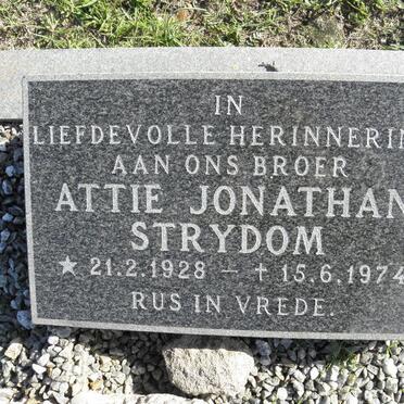 STRYDOM Attie Jonathan 1928-1974