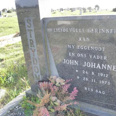 STRYDOM John Johannes 1912-1975
