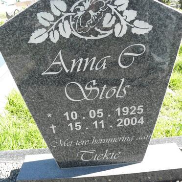 STOLS Anna C. 1925-2004