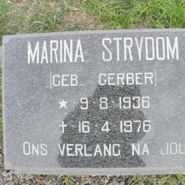 STRYDOM Marina nee GERBER 1936-1976