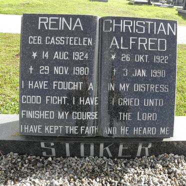STOKER Christian Alfred 1922-1990 &amp; Reina CASSTEELEN 1924-1980