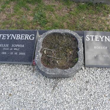 STEYNBERG Roelof Jooste 1909-1986 &amp; Elsje Sophia DE WIT 1915-2005