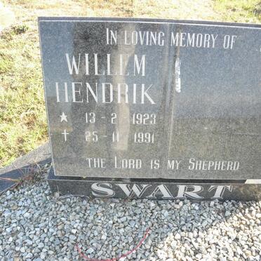 SWART Willem Hendrik 1923-1991