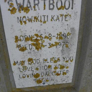 SWARTBOOI Nowikiti Kate 1896-197?