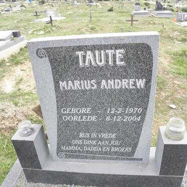 TAUTE Marius Andrew 1970-2004