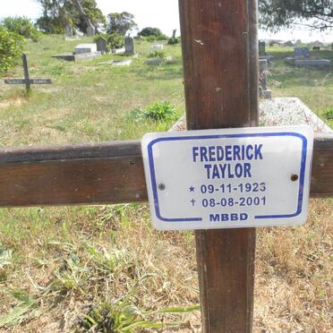 TAYLOR Frederick 1923-2001