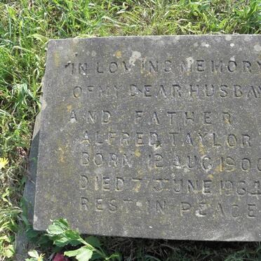 TAYLOR Alfred 1900-1964