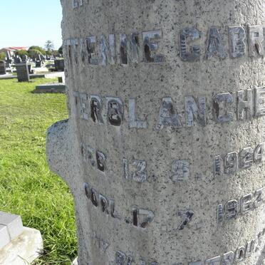 TERBLANCHE Ettiene Gabriël 1924-1963