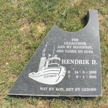 TESSENAAR Hendrik D. 1950-2001