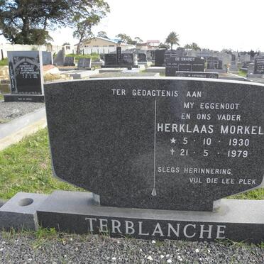 TERBLANCHE Herklaas Morkel 1930-1979