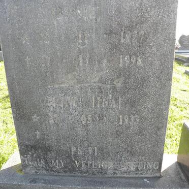 THERON Bismarck 1927-1996 &amp; M.J.W. 1933-