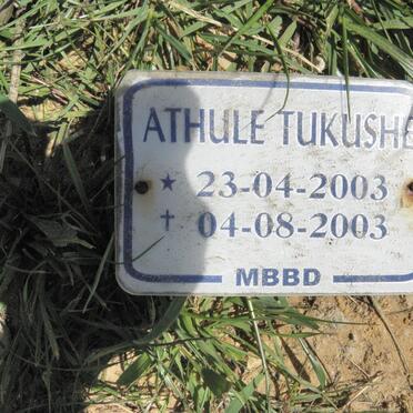 TUKUSHE Athule 2003-2003
