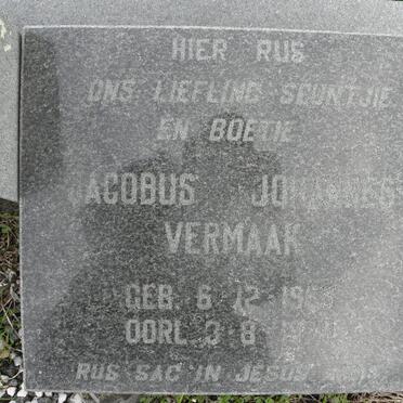 VERMAAK Jacobus Johannes 196?-1970