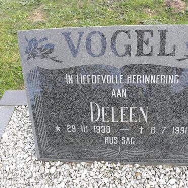 VOGEL Deleen 1938-1991