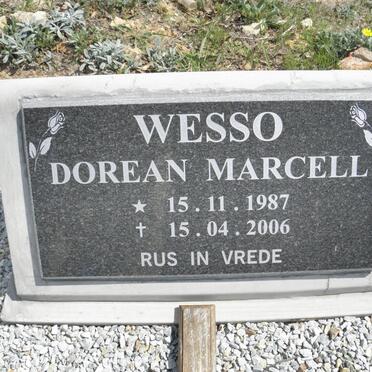 WESSO Dorean Marcell 1987-2006