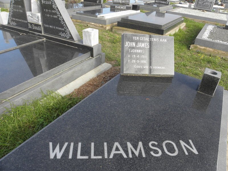 WILLIAMSON John James 1911-1996