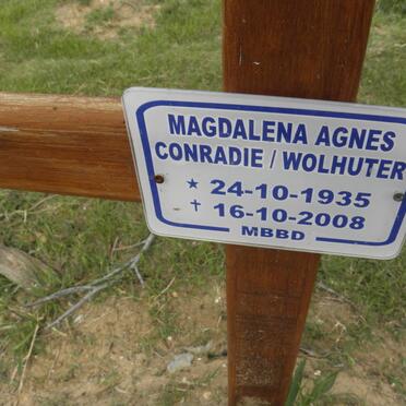WOLHUTER Magdalena Agnes 1935-2008