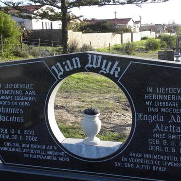 WYK Johannes Jacobus, van 1933-2002 &amp; Engela Adriana Aletta SMIT 1936-1987