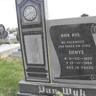 WYK Denys, van 1920-1984