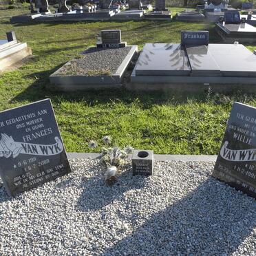 WYK Willie, van 1908-1991 &amp; Frances 1911-2000