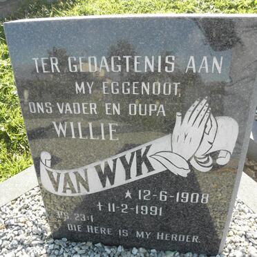 WYK Willie, van 1908-1991