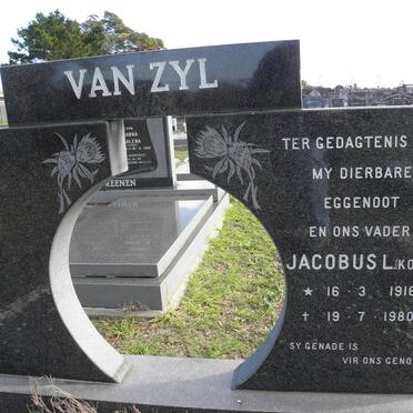 ZYL Jacobus L., van 1916-1980