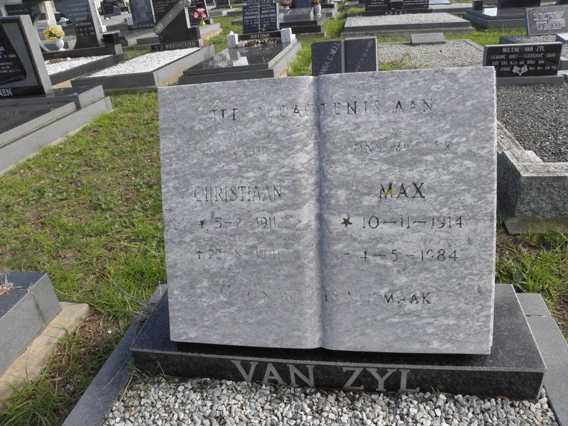 ZYL Christiaan, van 1911-1991 &amp; Max 1914-1984