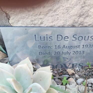 SOUSA Luis, De 1938-2013