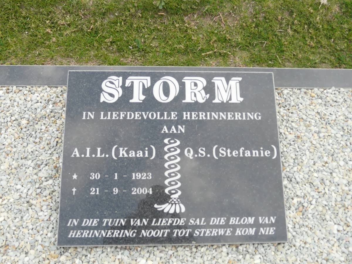 STORM A.I.L. 1923-2004 & Q.S.