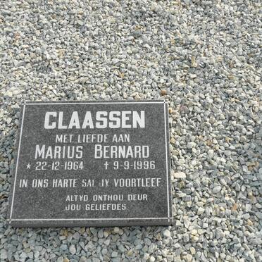 CLAASSEN Marius Bernard 1964-1996