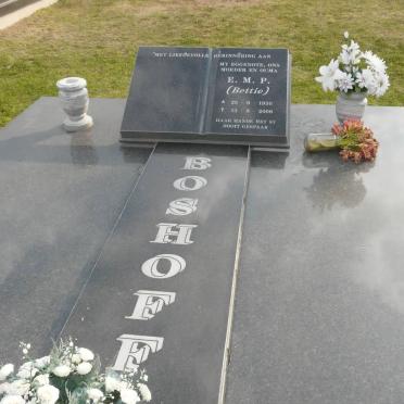 BOSHOFF E.M.P. 1930-2006