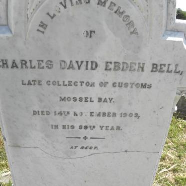 BELL Charles David Ebden -1903