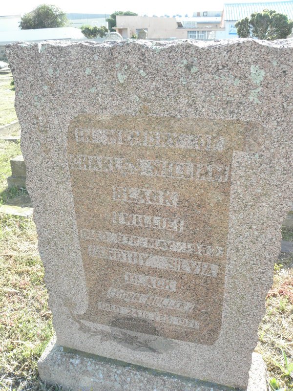 BLACK Charles William -1959 &amp; Dorothy Silvia MULLER -1974
