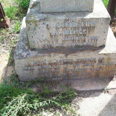 LAWRENCE Vera Madeline 1887-1928 :: LAWRENCE Sarah Maria nee HUDSON 1868-194?