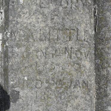 LITTLE M.A. 1858-1898