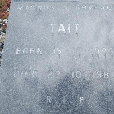 TAIT Magnus J. Graham 1903-1986