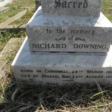 DOWNING Richard 1827-1910