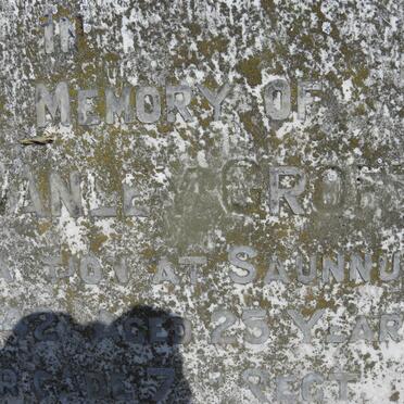 CROFT C.J. Wanley -1942