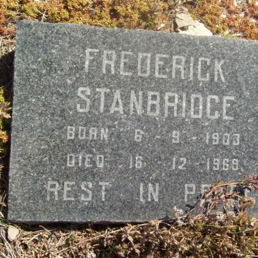 STANBRIDGE Frederick 1903-1969