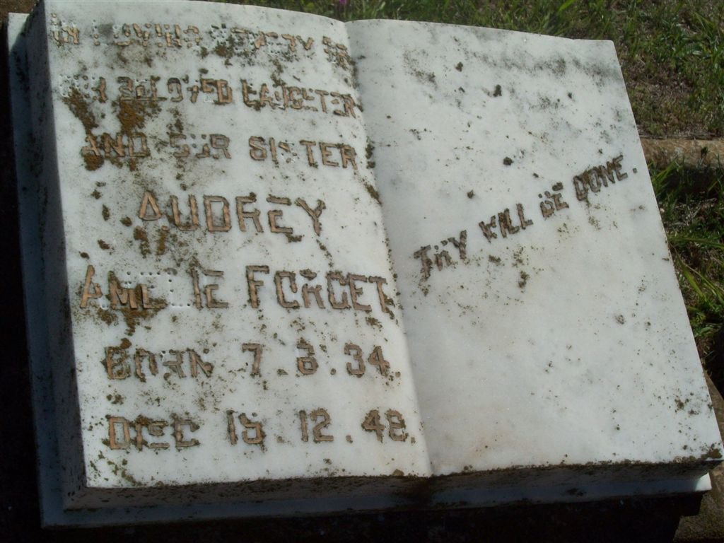 FORGET Audrey Amile 1934-1948