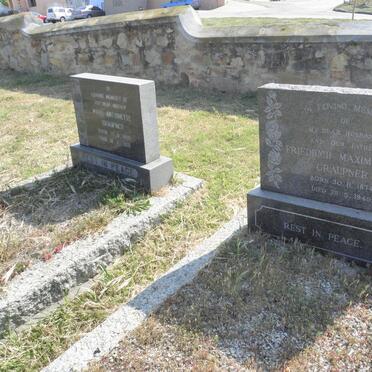 GRAUPNER Friedrich Maximillian 1874-1949 &amp; Marie Antoinette 1889-1969