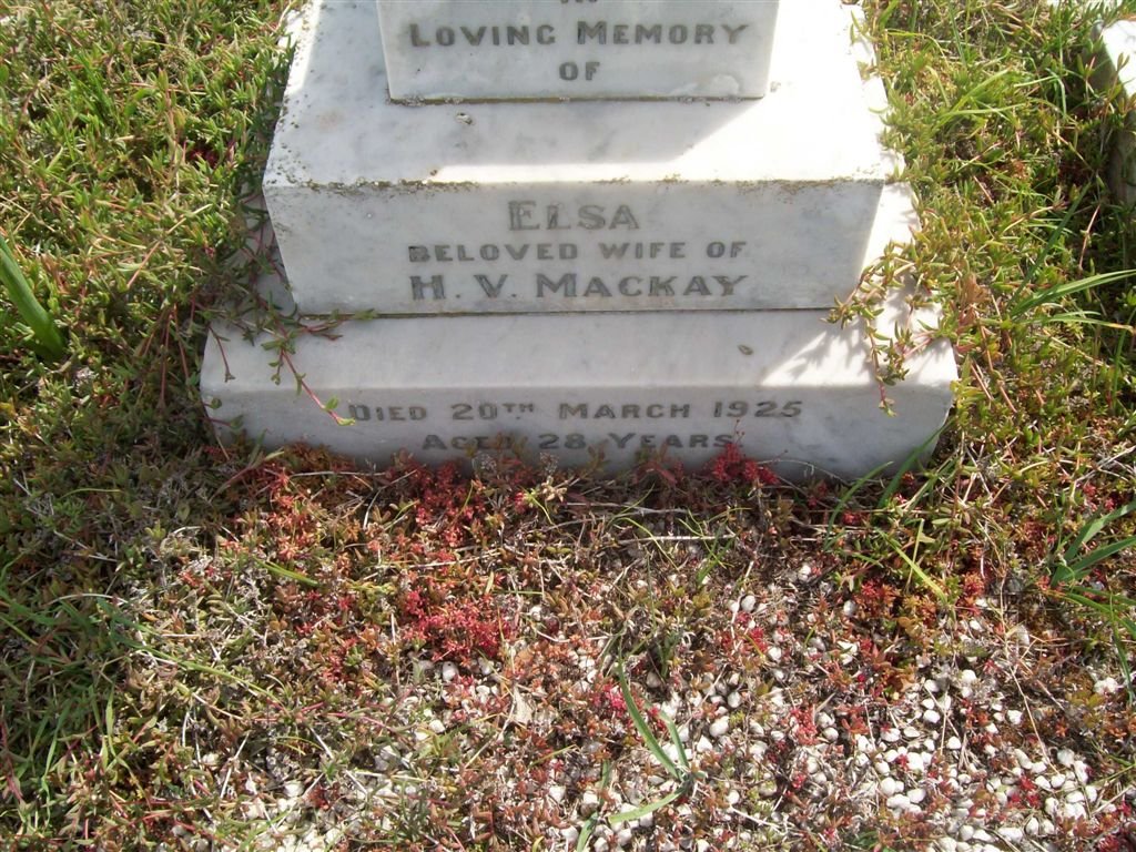 MACKAY Elsa -1925