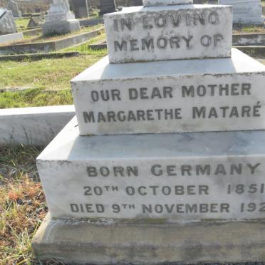 MATARÉ Margarethe 1851-1927