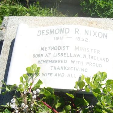 NIXON Desmond R. 1911-1952