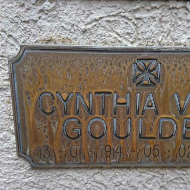 GOULDEN Cynthia Vera 1914-2007