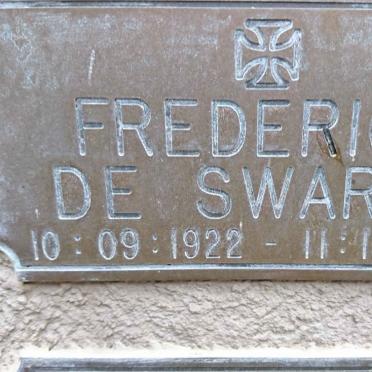 SWARDT Frederick, de 1922-1996