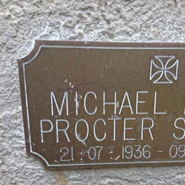 SCHURR Michael Henry Procter 1936-2011