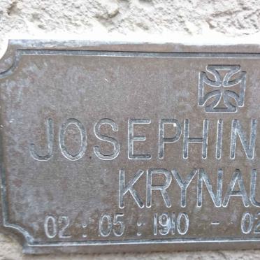 KRYNAUW Josephine May 1910-1999