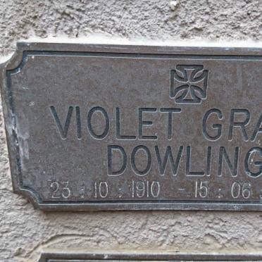 DOWLING Violet Grace 1910-2002