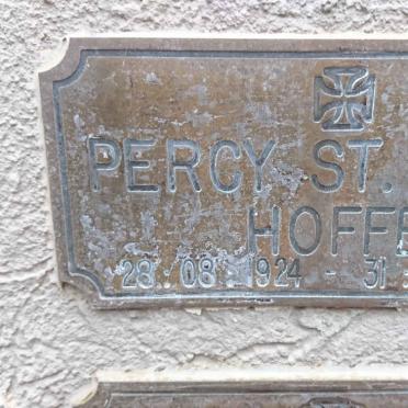 HOFFE Percy St. John 1924-2004